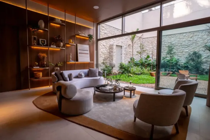 Studio 38m² Sofisticado no Jardins | Serviços Exclusivos | Inspirada em Hotéis de Luxo