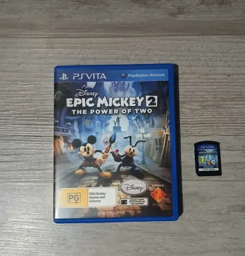 Psvita - Disney Epic Mickey 2: The Power of Two Jogo Psvita