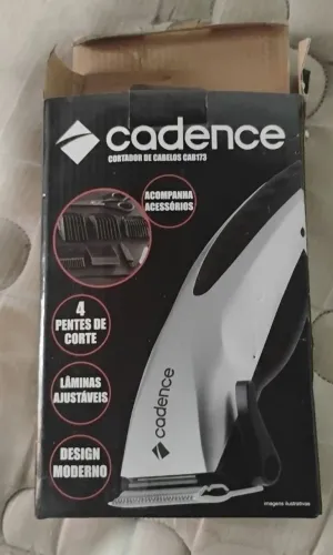 Máquina de cortar cabelo Candence 220v Nova
