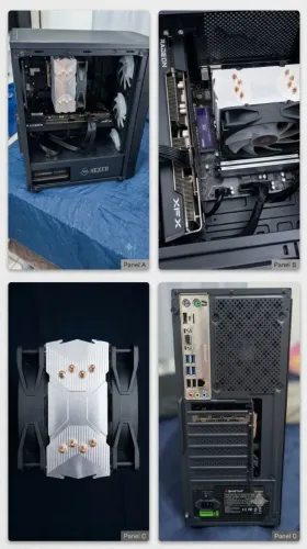PC Gamer Ryzen 5 5500 + RX 6600 XT 8GB + 16GB RAM