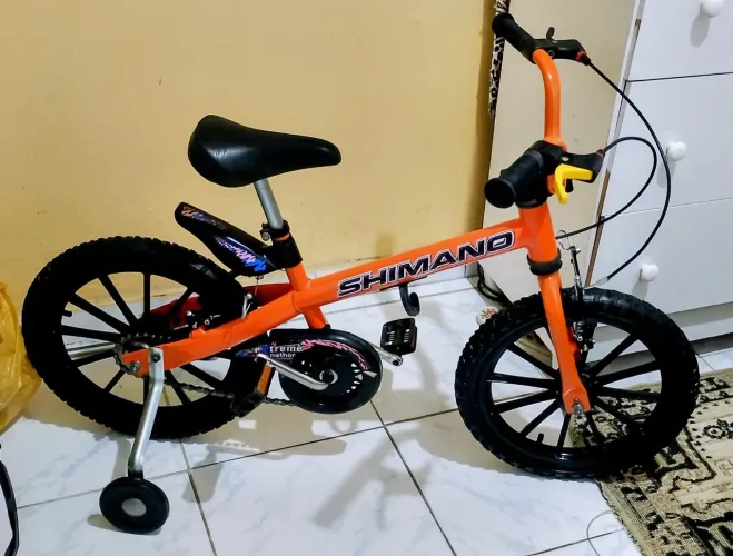Bicicleta infantil unisex semi nova