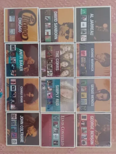 BOXES ORIGINAL ÁLBUM SÉRIES(COM 5 CDs CADA)-R$ 100,00cada