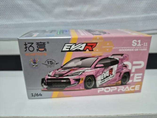 Miniatura Toyota GR Yaris Goodride EVA RT S1-11 XCarToys 1:64