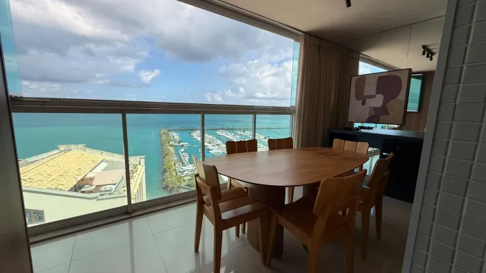 Alugo Apartamento 1/4 Mobiliado - Cloc Marina Residence