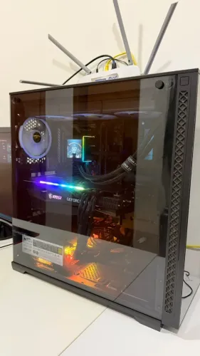 PC GAMER + MONITOR + HEADSET + TECLADO E MOUSE