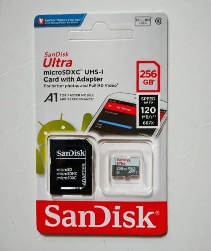 CARTÃO DE MEMÓRIA 256GB