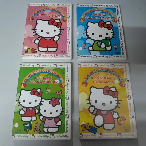 Coleção O Paraíso de Hello Kitty | 4 DVDs