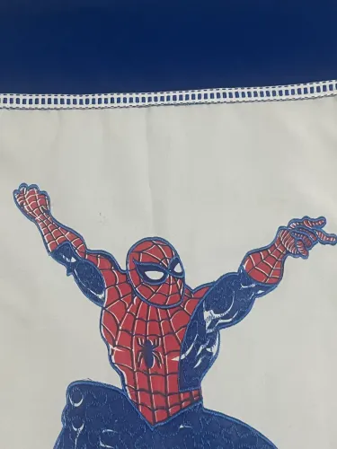 Colcha cama solteiro infantil masculino menino Homem Aranha 