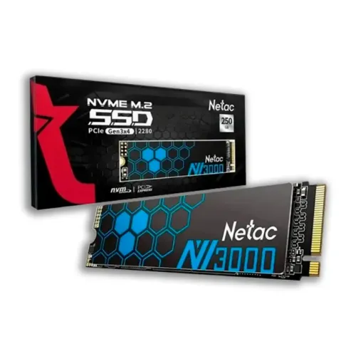 SSD Netac NV3000 250GB M.2 NVMe PCIe 3.0 x4