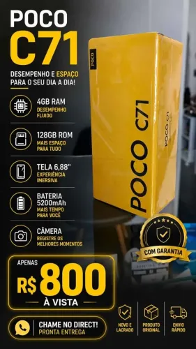 Celular Poco C71 Barato