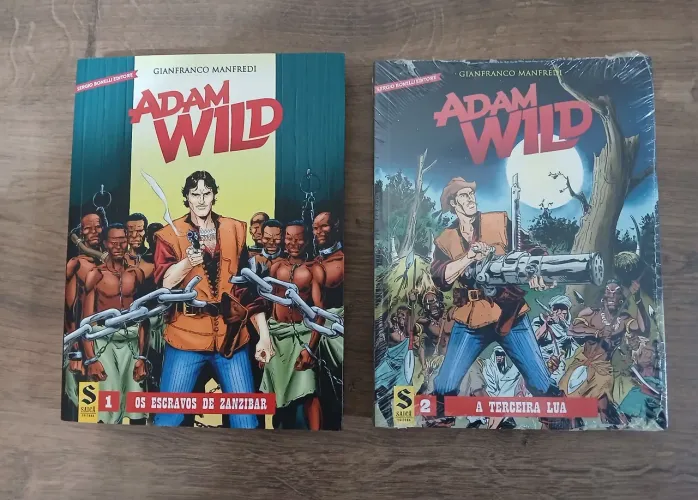 Adam Wild volumes 1 e 2. Editora Saicã!