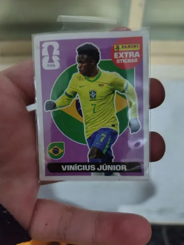 Figurinha Legend Vini Jr lilás