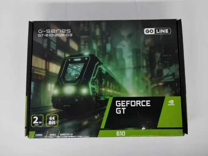 Caixa Vazia placa video: Goline Geforce Gt 610