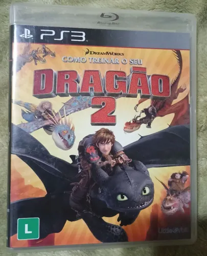 Jogo - Como Treinar o Seu Dragão 2 - Ps3