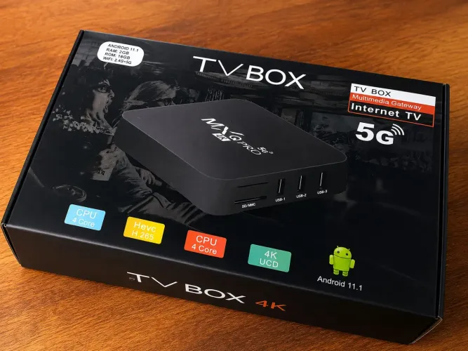 Aparelho Tv Android Smart 4K | Nova e Lacrada