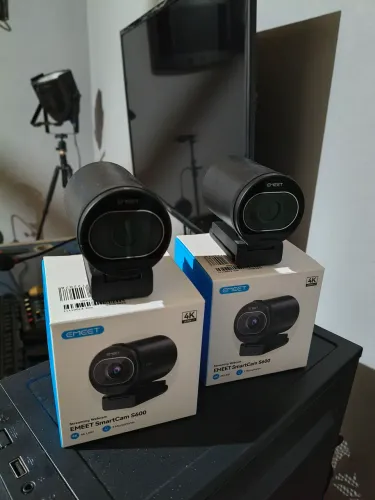 Vendo se 2 webcam emeet s600 4k