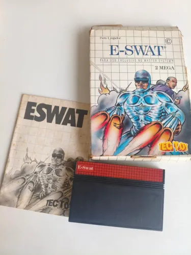 Jogo E-Swat para master system