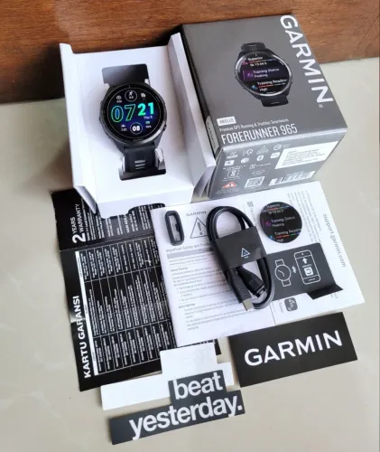 Garmin forerunner 965 completo