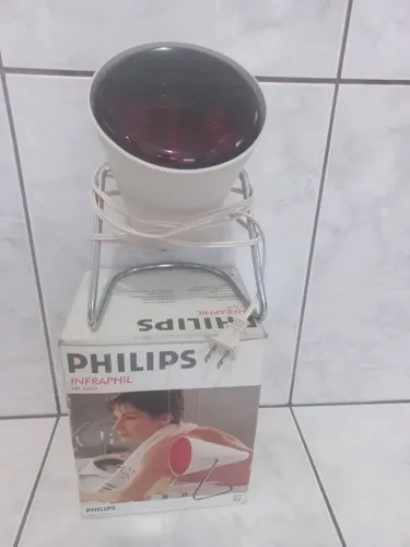Antiga LÂMPADA INFRAVERMELHO PHILIPS FUNCIONANDO