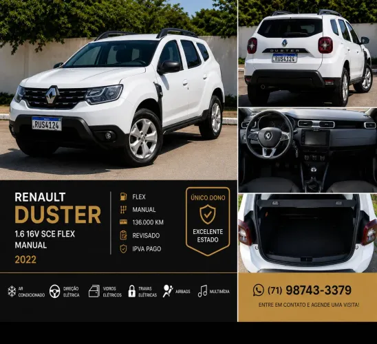 Renault Duster Zen 1.6 16V Flex MEC 2023