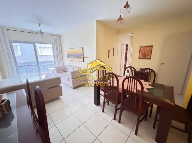 Guarujá-SP Praia da Enseada 3 Dormitórios 1 Vaga 75m² Ar-condicionado Salão de Jogos e Fes