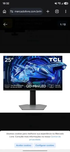 Monitor tcl mini led