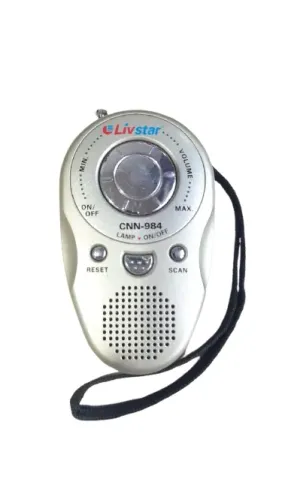 Radio Partátil Livstar Em Otimo Estado Coleção (Usado)