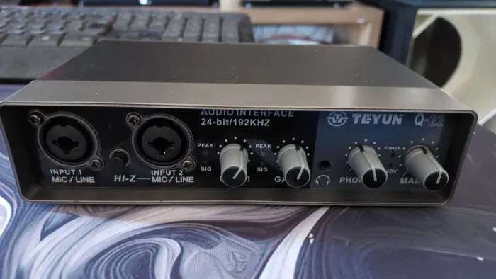 Placa de Audio Teyun Q-22 Excelente Estado de Conservação