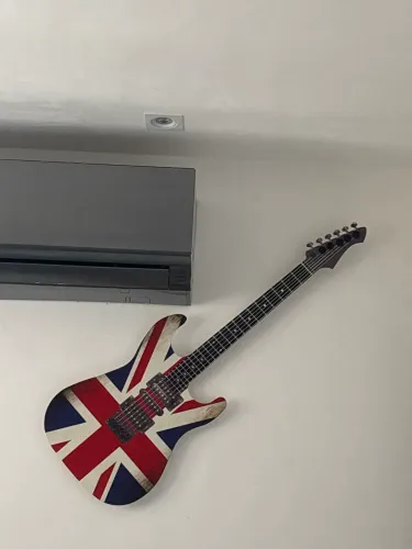 Guitarra de decoração
