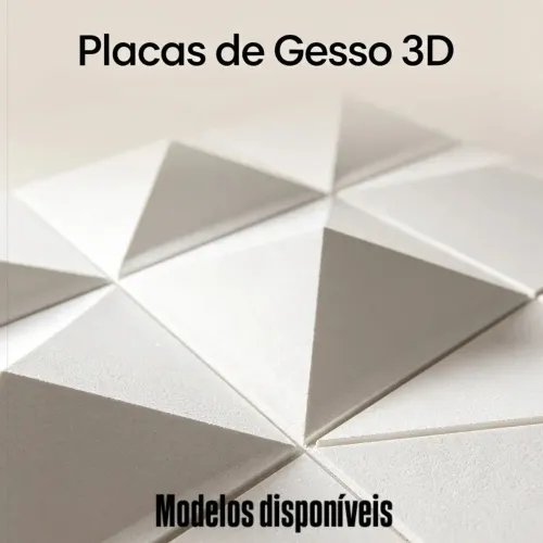 Instalação e vendas de placas de gesso 3D