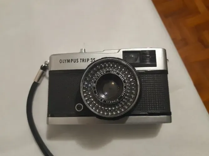 Câmera Analógica Olympus Trip 35, Japonesa, ler a descrição
