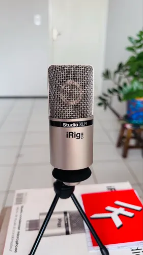 Microfone Ik Multimedia Irig Studio Xlr Condenser