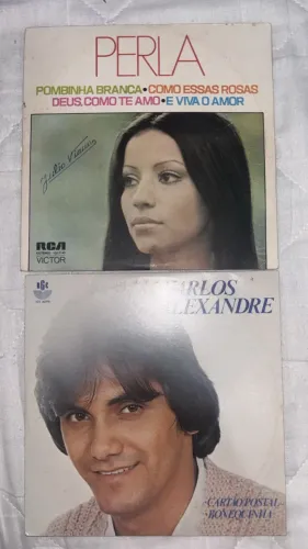 Kit 10 discos mini vinil clássicos