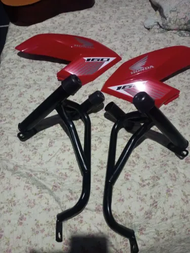 Acessórios fan 160 vermelha