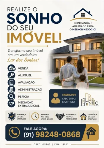 Oportunidade de Ouro: invista em quem entende do mercado Imobiliario na Amazonia.