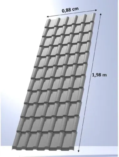 Telha Plan Concreto 1,97 x 0,88 , entre outras ?