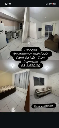 Apartamento mobiliado para locação