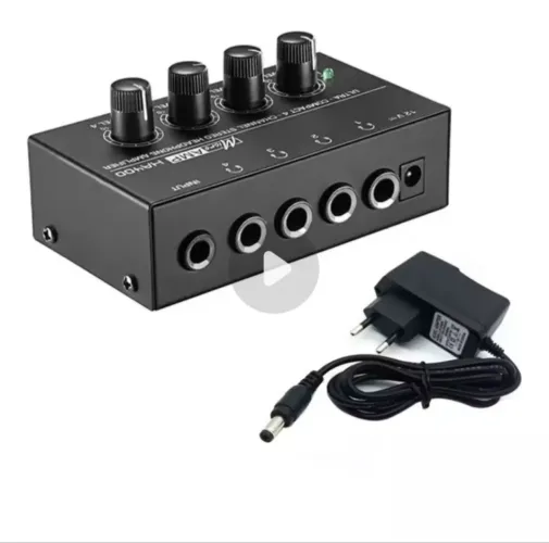 Amplificador de fone HA400 4 canais
