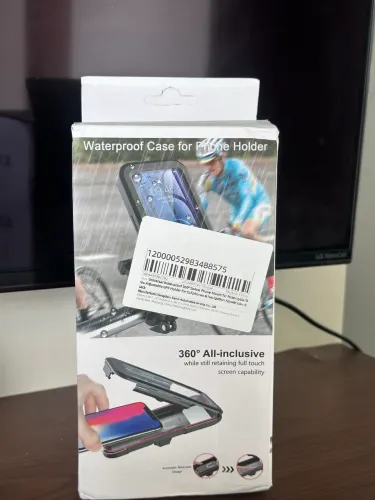 Suporte impermeável para celular (moto/bike)