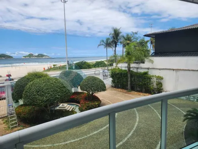 Barra Tijuca, frontal mar,Av pepe, 2 suítes com serviços