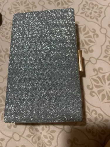 Vendo bolsa de festa nova azul bebê.