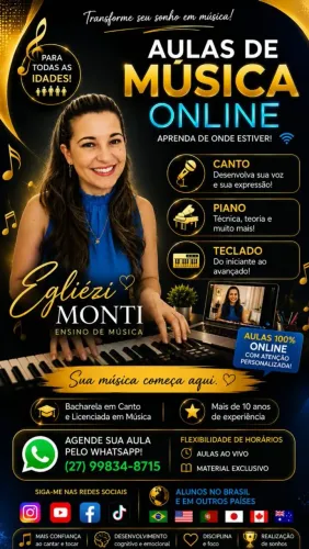 Aulas de Música