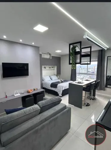 Studio com 1 dormitório, 27 m² - venda por R$ 370.000,00 ou aluguel por R$ 3.600,00/mês -