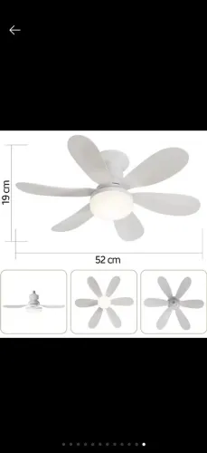 Ventilador de teto de Led (40w)
