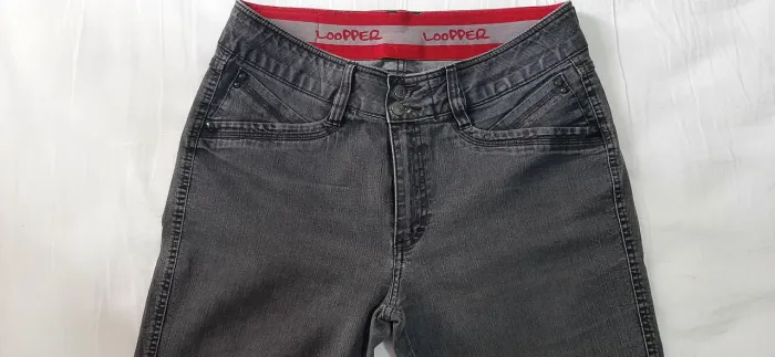 Calça jeans cinza Loopper 48