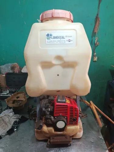 Pulverizador costal motorizado