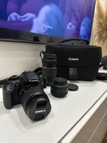 Canon EOS Rebel T6+ 3 Lentes + Bolsa Original 