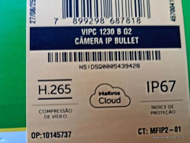 Câmara Intelbras IP vip c 1230G2