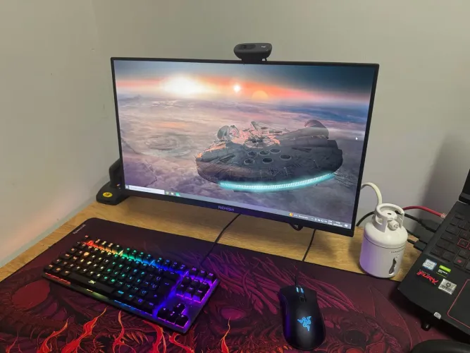 Monitor 24p 180hz curvo ultra fino