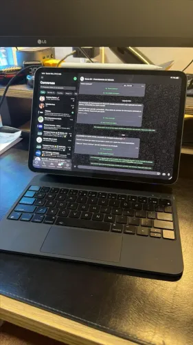 Ipad Pro M5 256gb + Capa Teclado + Apple Pencil Pro